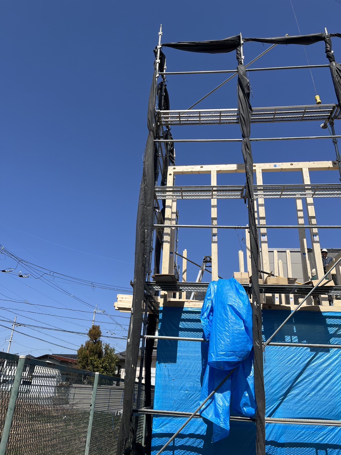 天神台2号地上棟 - 京都（宇治 城陽）の新築一戸建て・分譲｜KJホームクラフト｜京都住宅建設